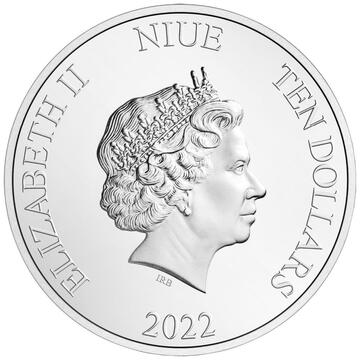 2022 10 Dollars – Elizabeth II (Death Star)