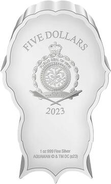 2023 5 Dollars – Charles III (Aquaman)