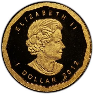 2012 1 Dollar – Elizabeth II (Fractional)
