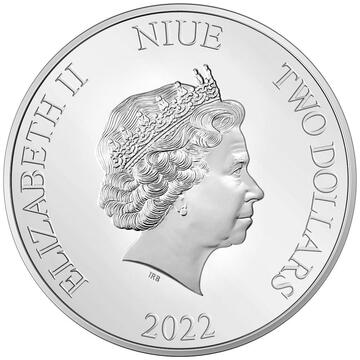 2022 2 Dollars – Elizabeth II (Queen Elizabeth II)