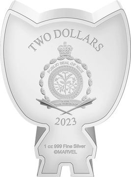 2023 2 Dollars – Charles III (Black Panther)