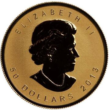 2013 50 Dollars – Elizabeth II (Fractional)