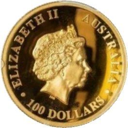 2013 100 Dollars – Elizabeth II (4th Portrait – Koala – Gold Bullion Coin)