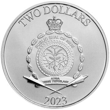 2023 2 Dollars – Charles III (Jedi Order)