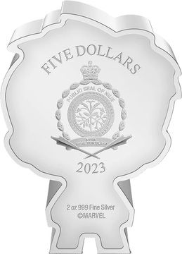 2023 5 Dollars – Charles III (The Incredible Hulk)