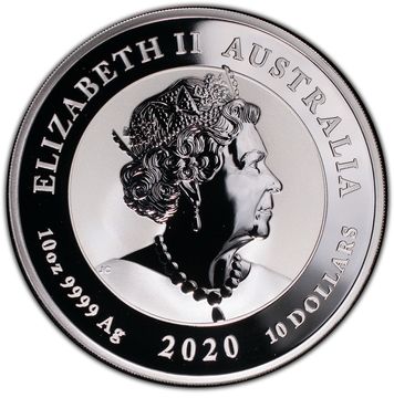 10 Dollars – Elizabeth II (6th Portrait – Dragon and Tiger)