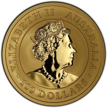 2021 100 Dollars – Elizabeth II (6th Portrait – Golden Eagle)