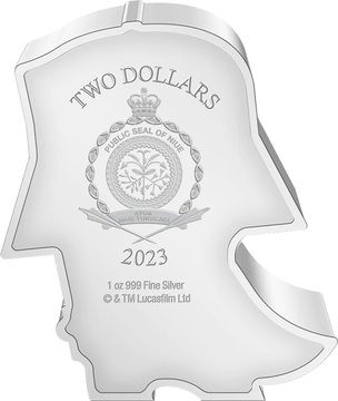 2023 2 Dollars – Charles III (Darth Vader)