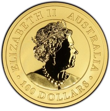2022 100 Dollars – Elizabeth II (6th Portrait – Emu – Gold Bullion Coin)