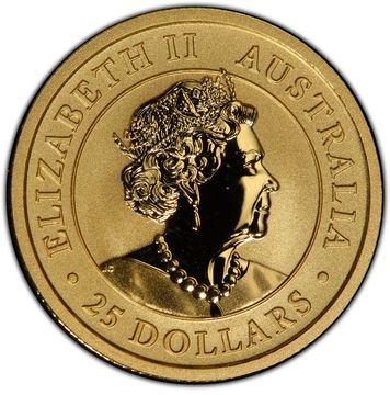 2020-2022 25 Dollars – Elizabeth II (6th Portrait – Australian Wildlife)