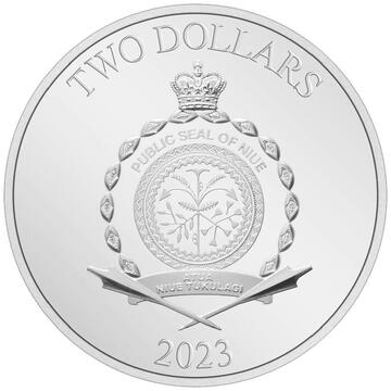 2023 2 Dollars – Charles III (Hulk)