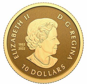 2023 10 Dollars (In the name of Elizabeth II; Lynx)