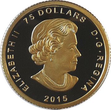 2015 75 Dollars – Elizabeth II (Allied gold)