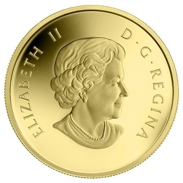 2014 5 Dollars – Elizabeth II (Portrait of Nanaboozhoo; Gold)