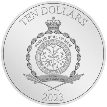 2023 10 Dollars – Charles III (Alice in Wonderland)