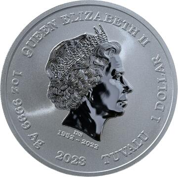 1 Dollar – Elizabeth II (Posthumous; Ares)
