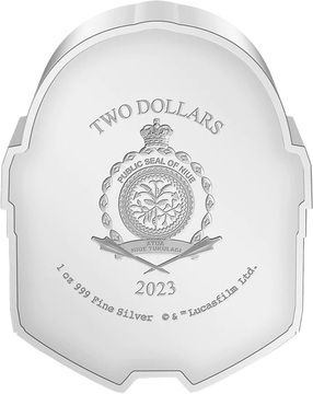 2023 2 Dollars – Charles III (Din Djarin)