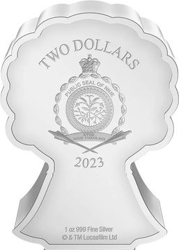 2023 2 Dollars – Charles III (Lando Calrissian)