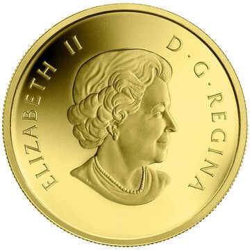 2014 5 Dollars – Elizabeth II (Majestueuses feuilles d’érable)