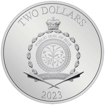 2023 2 Dollars – Charles II (Starscream)