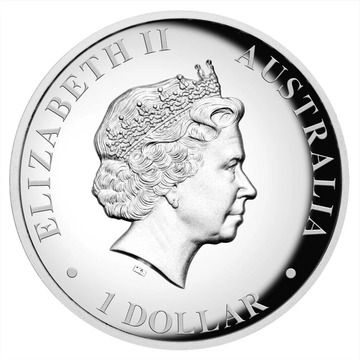 1 Dollar – Elizabeth II (4th Portrait – Australian Wedge-Tailed Eagle – Silver Bullion Coin – High Relief)