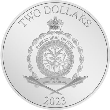 2023 2 Dollars – Charles III (Sauron)