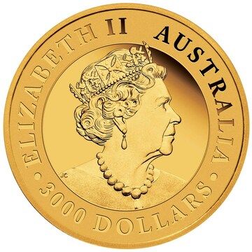 2020 3000 Dollars – Elizabeth II (6th Portrait – Australian Wedge-tailed Eagle – Gold Bullion Coin)