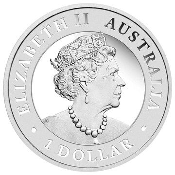 1 Dollar – Elizabeth II (6th Portrait – Australian Wedge-Tailed Eagle – Silver Proof Coin – High Relief)