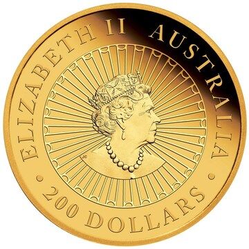 2022 200 Dollars – Elizabeth II (6th Portrait – Great Southern Land)