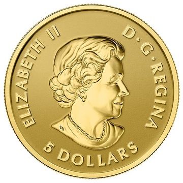 2015 5 Dollars – Elizabeth II (Fractional)