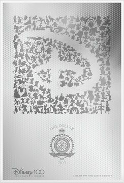 2023 1 Dollar – Charles III (Walt Disney and Mickey Mouse)