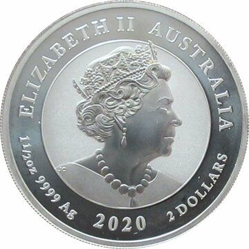2 Dollars – Elizabeth II (6th Portrait – Australian Striped Marlin; Silver Bullion)