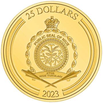 2023 25 Dollars – Charles III (Black Panther)