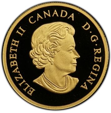 2016 2 Dollars – Elizabeth II (Polar bear magnified view)