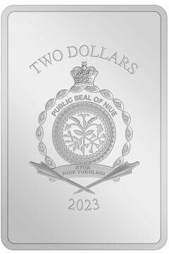 2023 2 Dollars – Charles III (Vision)