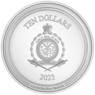 2023 10 Dollars – Charles III (Iron Man’s Arc reactor)