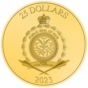 2023 25 Dollars – Charles III (Shazam)