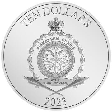 2023 10 Dollars – Charles III (Shazam)