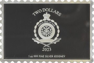 2023 2 Dollars – Charles III (Peter Pan)