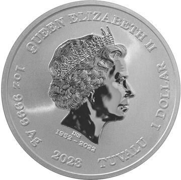 1 Dollar – Elizabeth II (Posthumous; Apollo)