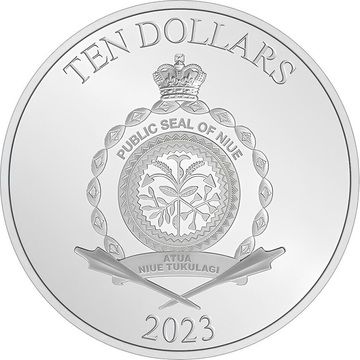 2023 10 Dollars – Charles III (The Penguin)