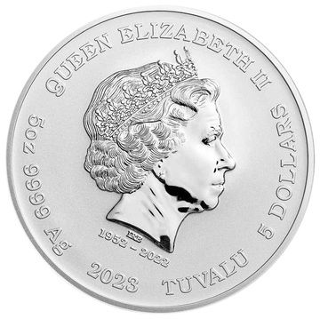 5 Dollars – Charles III (Fancy)