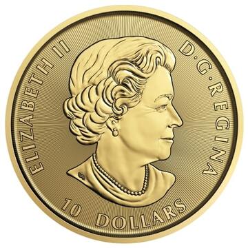2020-2022 10 Dollars – Elizabeth II (Twin Maples)