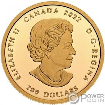 2022 200 Dollars – Elizabeth II (Forevermark Black Label Cushion)