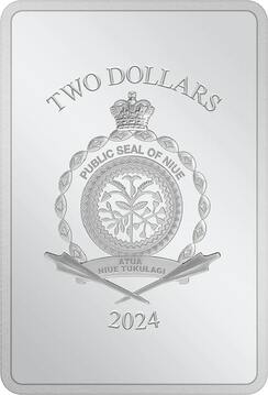 2024 2 Dollars – Charles III (Space, The Final Frontier)