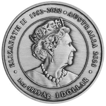 1 Dollar – Elizabeth II (6th Portrait; In the name of – Phoenix – Silver Coin)