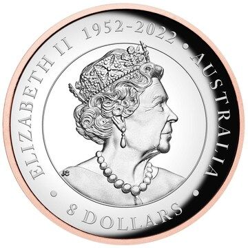 8 Dollars – Elizabeth II (6th Portrait; In the name of – Koala – Proof)
