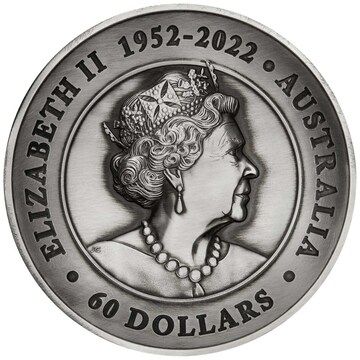 60 Dollars – Elizabeth II (6th Portrait; In the name of – Koi)