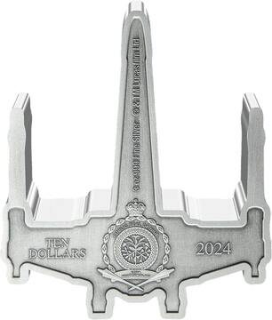 2024 10 Dollars – Charles III (T-65 X-wing)