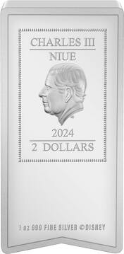 2024 2 Dollars – Charles III (Donald Duck)